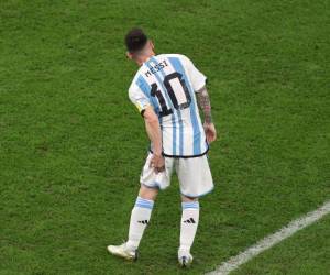 Messi fue elegido como el jugador más valioso del partido por su actuación ante Croacia.