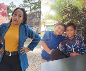 Kimber Leandro Pineda Gutiérrez, el pequeño que murió, y su hermano que logró sobrevivir, Kenneth Alejandro, crecieron con el amor incondicional de su madre.