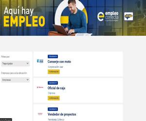 A medida que transcurran los días se irán incrementando y visualizando las vacantes junto a las empresas que requieren de personal a contratar mediante de la herramienta de Empleo Conecta.
