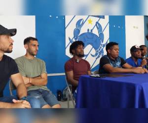 Maiy Card estuvo acompañado de los jugadores Luis Hurtado, ‘Machuca’ Ramírez, Marcelo Espinal, José Velásquez Colón y Fabricio Silva.