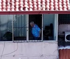 En imágenes que se han captado, se puede ver al expresidente panameño, Ricardo Martinelli, en la embajada de Nicaragua donde solicitó asilo.