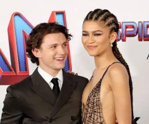 Los artistan se enamoraron en las películas de Spiderman.