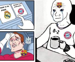 Bayern y Real Madrid protagonizaron un vibrante empate 2-2 en el Allianz Arena y los memes no se hicieron esperar. Los aficionados no se olvidaron del Barça.