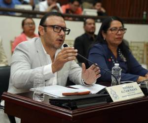 Germán Altamirano, diputado del partido Libertad y Refundación (Libre).