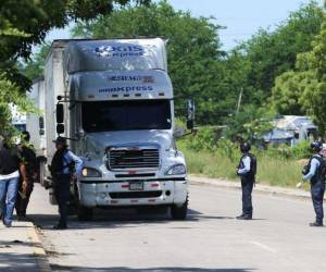La frontera entre Honduras y Nicaragua está resguardada para disipar cualquier toma anunciada por los transportistas como medida de presión para eliminar el visado entre Costa Rica y Honduras.