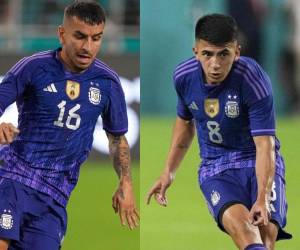 Ángel Correa y Thiago Almada se unieron de última hora a la nómina de la Albiceleste en Qatar.