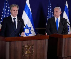 “Los apoyamos hoy, mañana y los apoyaremos todos los días siguientes”, aseveró el secretario de Estado de Estados Unidos.