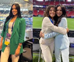 Estas son algunas de las periodistas que cubren la Copa América 2024.