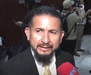 Héctor Sánchez, diputado de la bancada del partido Libertad y Refundación (Libre).