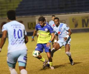 Motagua y Olancho FC ya han intercambiado goles en el arranque del partido en Juticalpa.