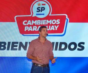 Santiago Peña, aspirante presidencial de Paraguay.