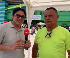 Orlando Molina, voz autorizada del Estadio Juan Ramón Brevé de Juticalpa.