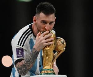Lionel Messi fue campeón del mundo con la selección de Argentina en el 2022.