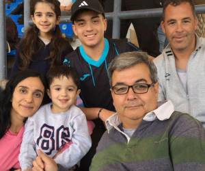 La familia de Diego Vázquez ha ido a apoyar a Honduras en el Mundial Sub-20.