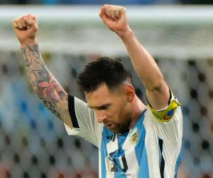 El argentino anotó su primer gol en ronda de eliminación de un Mundial.