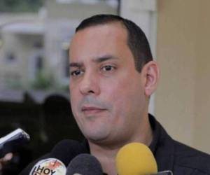 Carlos Aguilar Ponce, ex alcalde de La Ceiba se encuentra bajo el resguardo de las autoridades policiales.