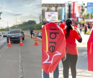 Más de 20 rutas en Tegucigalpa y Comayagüela fueron cerradas este sábado debido a la movilización del Partido Libre, generando fuertes congestionamientos viales en varios sectores clave de la capital.