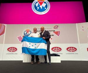 Por segunda vez, Honduras recibe reconocimiento en Campeonato Mundial de Pizza en Italia