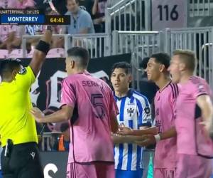 David Ruiz es expulsado con el Inter Miami ante Monterrey