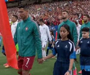 La pequeña hondureña Génesis Zúniga Arguijo vivió una de las experiencias con las que muchos niños alrededor del mundo sueñan: conocer a Cristiano Ronaldo.