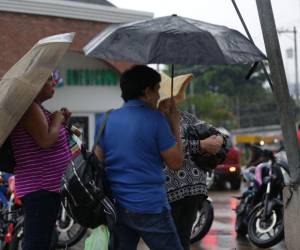 Son varios los departamentos que se verán afectados por las lluvias este martes 31 de marzo.