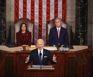 El presidente Joe Biden dio su discurso del Estado de la Unión la noche del martes 7 de febrero.