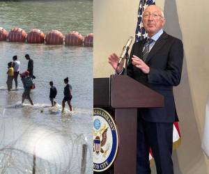 Ken Salazar, embajador de Estados Unidos en México, criticó la implementación de la boyas.