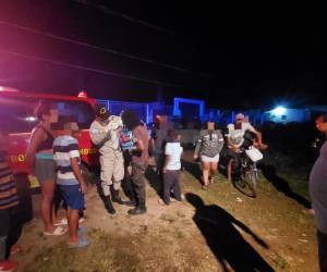 El joven fue trasladado a un hospital con heridas de gravedad tras un ataque a pedradas en Juticalpa, Olancho.