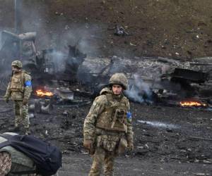 “Estos últimos días, el ejército ruso nos ha mostrado lo mejor que tiene: su espalda. Después de todo, hizo lo que debía: huir”, sentenció el mandatario ucraniano.Foto: AFP