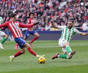 Atlético Madrid vence 2-1 al Betis