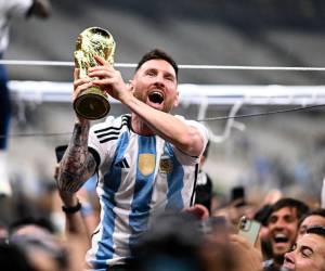 Lionel Messi sigue haciendo historia más allá de la cancha luego de haberse coronado como campeón de la Copa del Mundo.