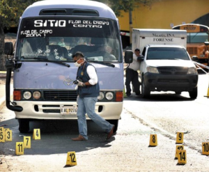 Según el Observatorio de la Violencia de la UNAH, hasta agosto del año en curso habían asesinado 58 conductores del transporte público
