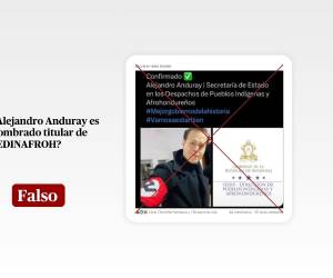 Captura de pantalla a una publicación de Facebook hecha el 29 de enero de 2026, adaptada a esta cartela.