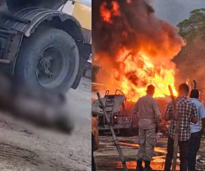 Una tragedia sacudió el sector de Río Blanco, en la ciudad de San Pedro Sula, al norte de Honduras, cuando una fuerte explosión de dos cisternas cargadas de combustible cobró la vida de una persona e hirió a otra.