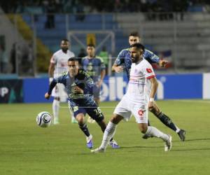 Imágenes del desarrollo del partido.