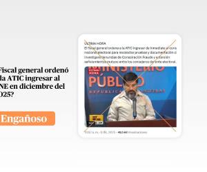 Captura de pantalla a una publicación de X hecha el 5 de diciembre del 2025, adaptada a esta cartela.