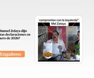 Captura de pantalla a una publicación de TikTok hecha el 12 de enero de 2026, adaptada a esta cartela.