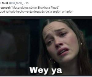 El exjugador del Barcelona Gerard Piqué fue el protagonista en redes sociales de los memes que dejó la colaboración de Arcángel con el productor argentino Bizarrap.