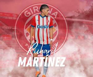 El hondureño Richard Martínez empezará a entrenar con el Girona esta misma semana.