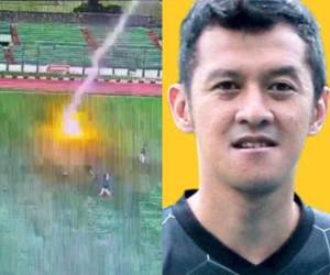 El jugador que recibió la descarga eléctrica de la madre naturaleza durante un partido de futbol respondía en vida al nombre de Septian Raharja.