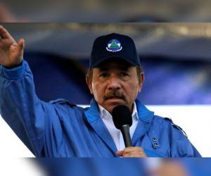 Imagen de archivo del presidente de Nicaragua, Daniel Ortega.