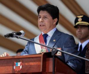 El presidente de Perú, Pedro Castillo.