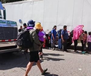 La cantidad de migrantes ingresando por los puntos froterizos de Trojes y la aduana Las Manos en El Paraíso es sin precedentes. En el último trimestre la crisis migratoria se ha agudizado.