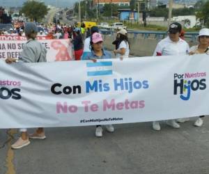 El Movimiento Por Nuestros Hijos pidió suspender un memorando del Poder Judicial relacionado con la identidad de género auto percibida.