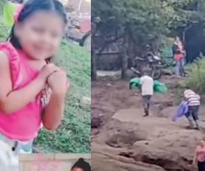La pequeña María Cartagena permanecía desaparecida desde el domingo tras ser arrastrada por una crecida súbita del río Ulúa, en el sector del puente Nola, comunidad de Urraco Pueblo, en El Progreso, Yoro. Aquí los detalles