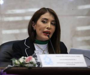 Iroshka Elvir, actual diputada del Partido Liberal