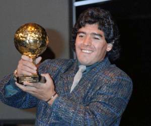 Diego Maradona recibió en 1986 el Balón de Oro.