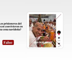 Captura de pantalla a una publicación de TikTok hecha el 10 de diciembre de 2025, adaptada a esta cartela.