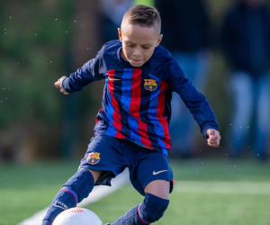 Héctor Alessandro Mejía es muy hábil con el balón y tiene mucho dribling.