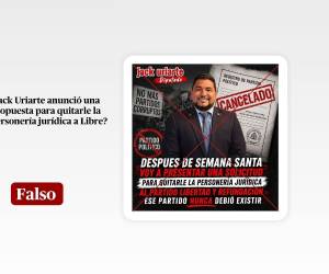 Captura de pantalla a una publicación de Facebook hecha el 5 de abril de 2026, adaptada a esta cartela.